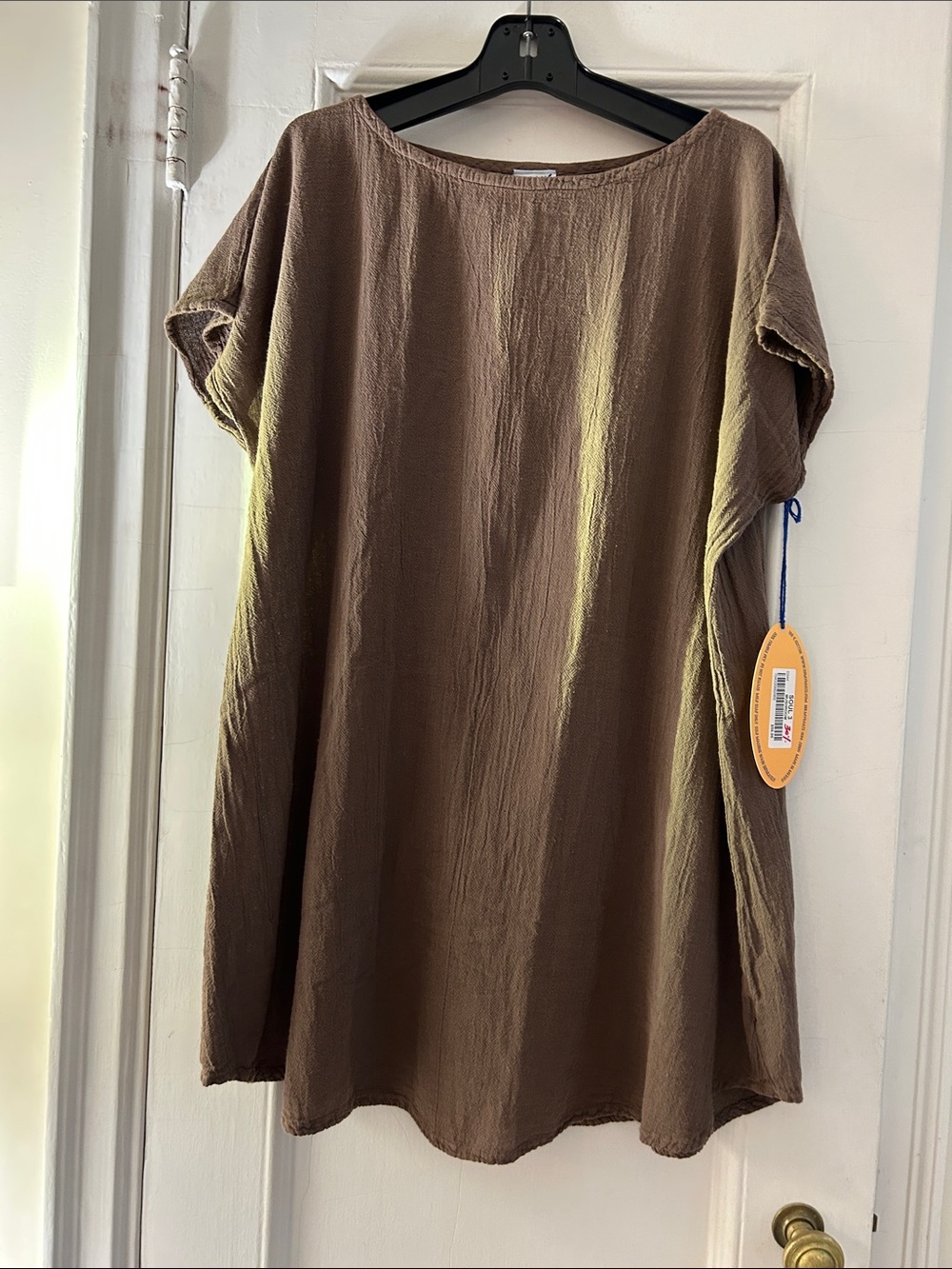 Oh My Gauze NWT mushroom colored dress/tunic